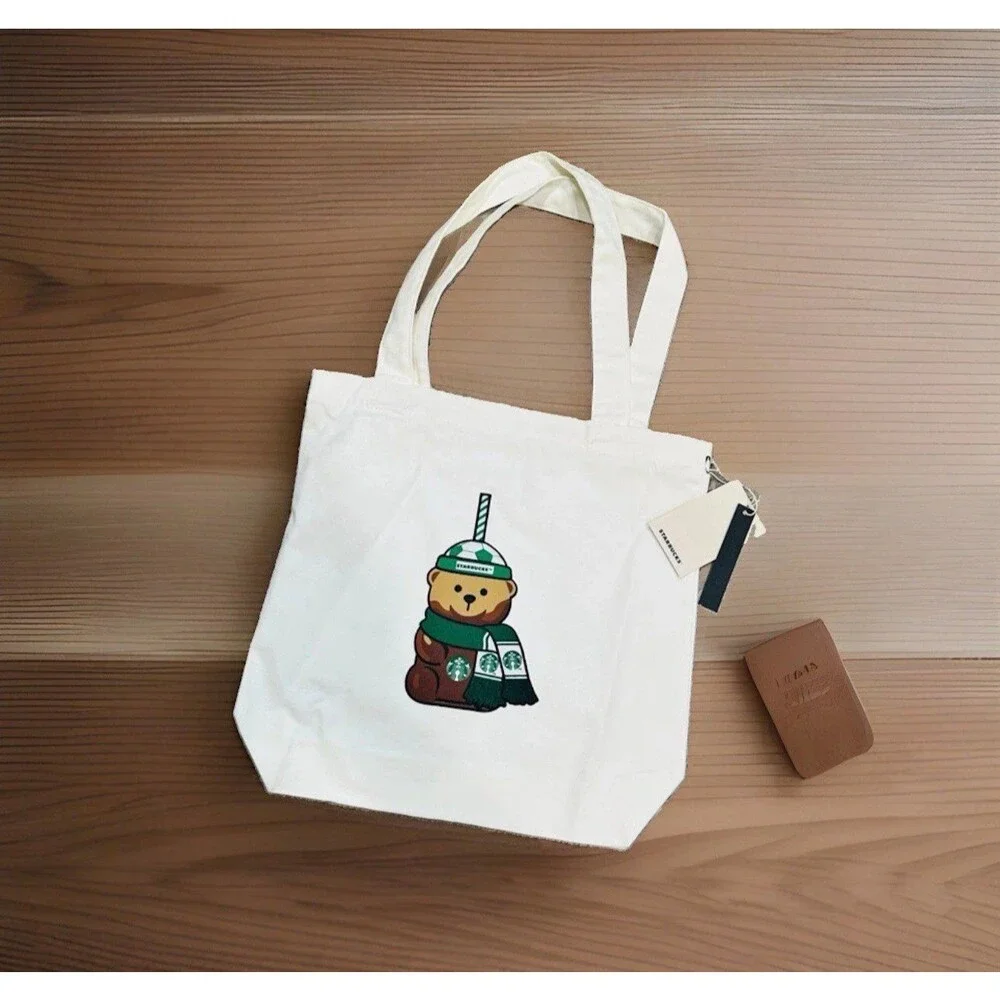 BRAND NEW Starbucks Bearista™ Tote Bag - Soccer Edition Reserve Exclusive